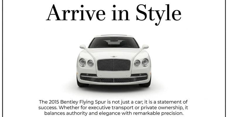 2015 Bentley Flying Spur W12