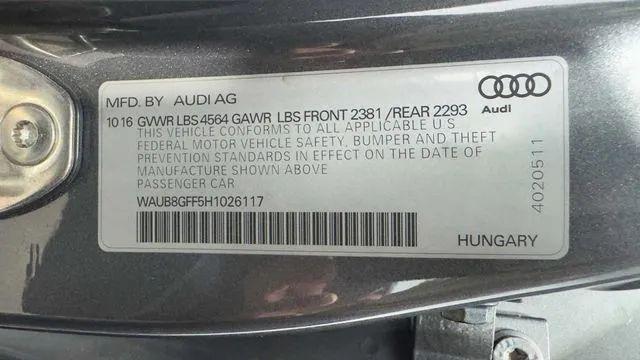 2017 Audi A3 2.0T Premium