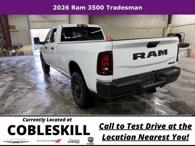 2026 Ram 3500 Tradesman Crew Cab 4x4 8' Box