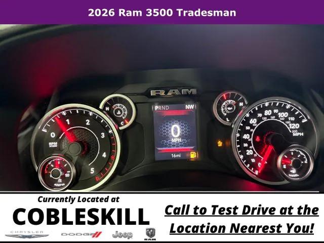 2026 Ram 3500 Tradesman Crew Cab 4x4 8' Box