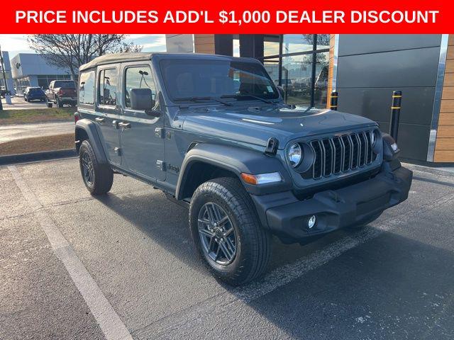 2026 Jeep Wrangler 4-Door Sport 4x4 for sale in Jacksonville, NC