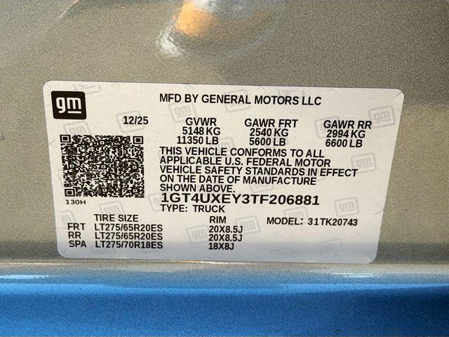 2026 GMC Sierra 2500HD Crew Cab, Standard Bed, Denali Ultimate, 4WD