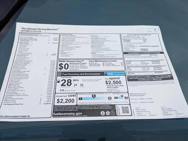 2026 BMW X2 xDrive28i