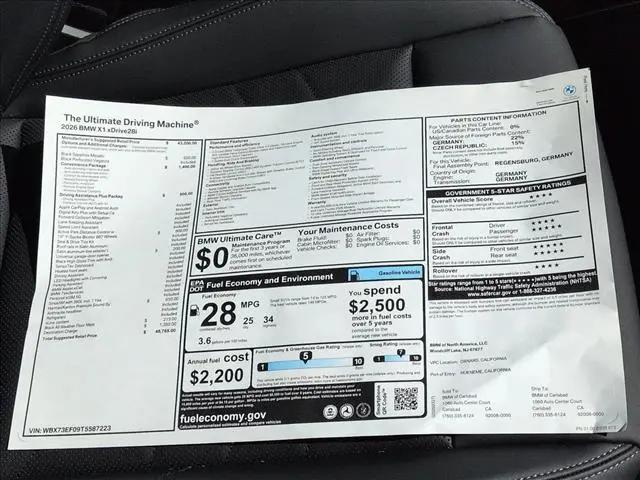 2026 BMW X1 xDrive28i