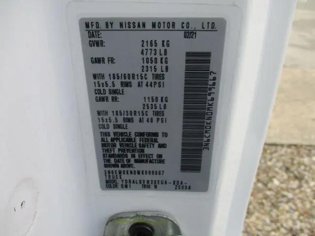 2021 Nissan NV200 Compact Cargo SV Xtronic CVT