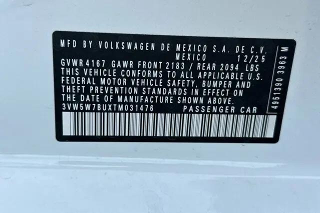 2026 Volkswagen Jetta S