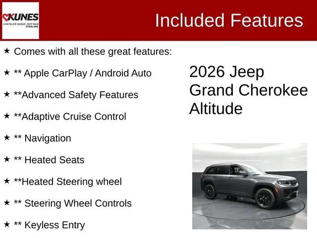 2026 Jeep Grand Cherokee Altitude 4x4