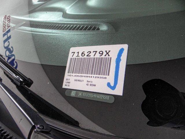 2017 Chevrolet Sonic LT