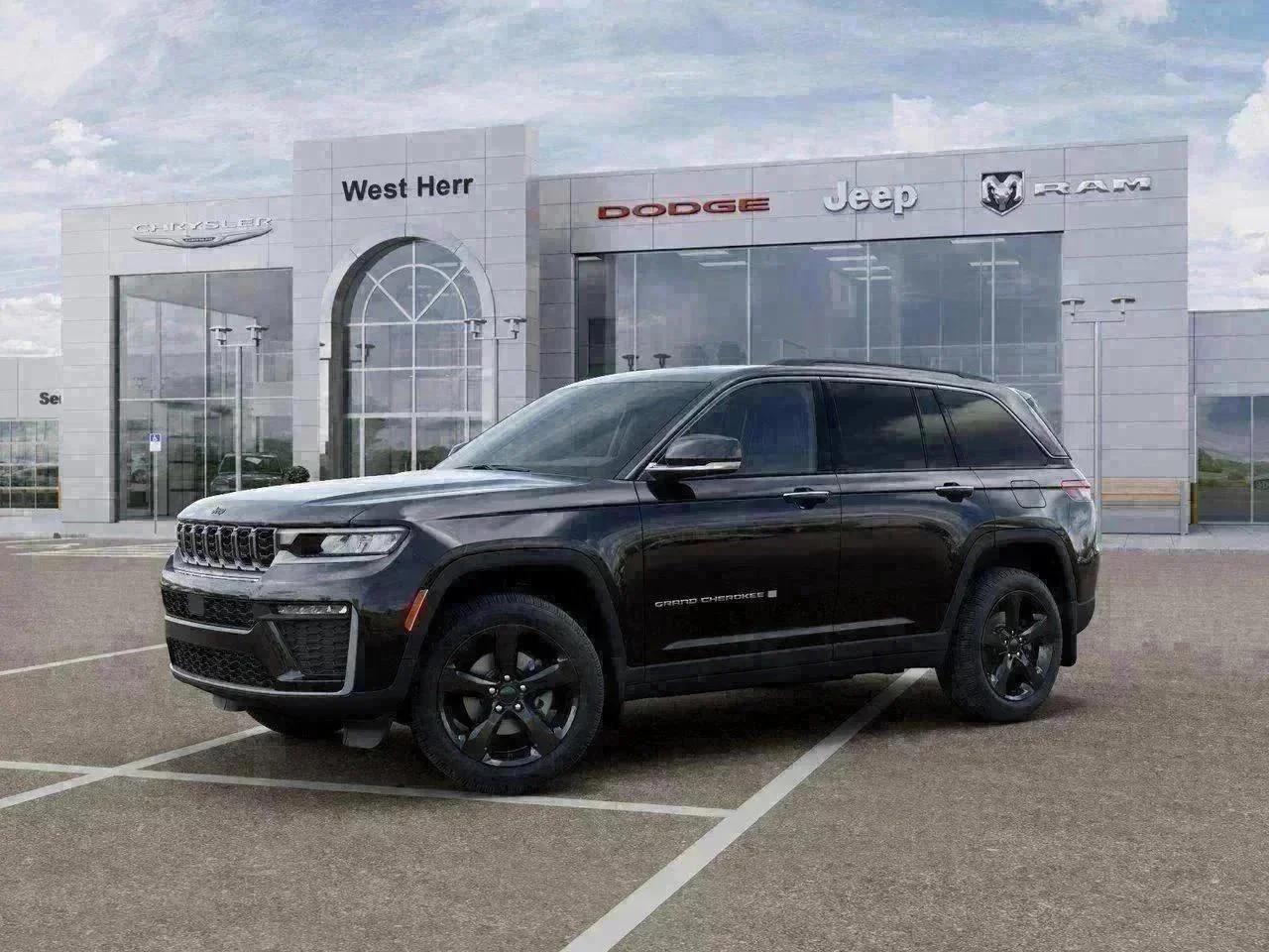 New 2026 Diamond Black Crystal Pearl-Coat Exterior Paint Jeep Limited image 28