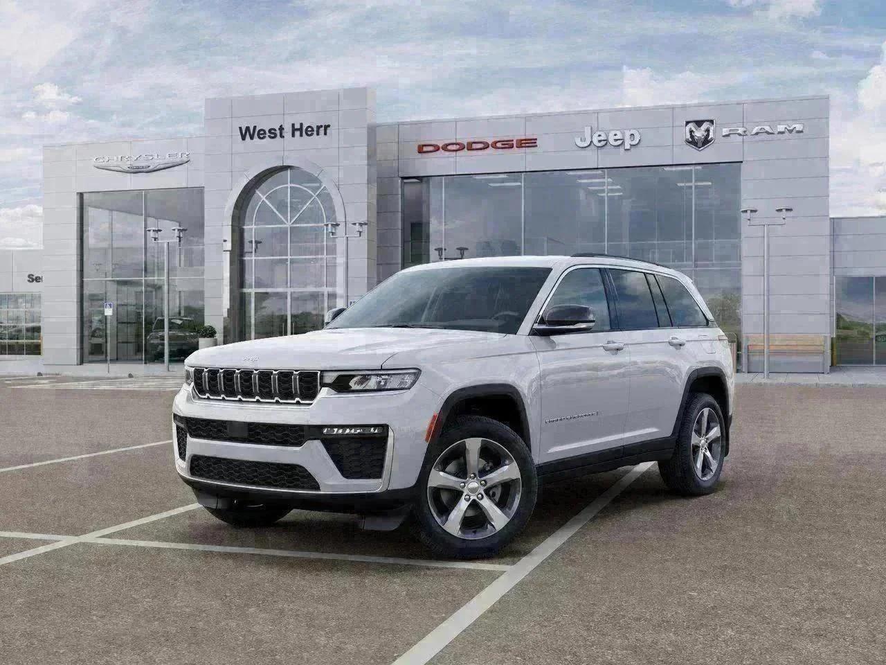 New 2026 Bright White Clear-Coat Exterior Paint Jeep Limited image 27