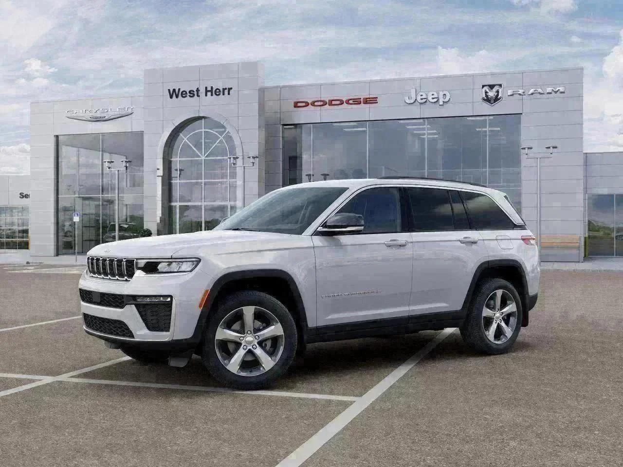 New 2026 Bright White Clear-Coat Exterior Paint Jeep Limited image 28