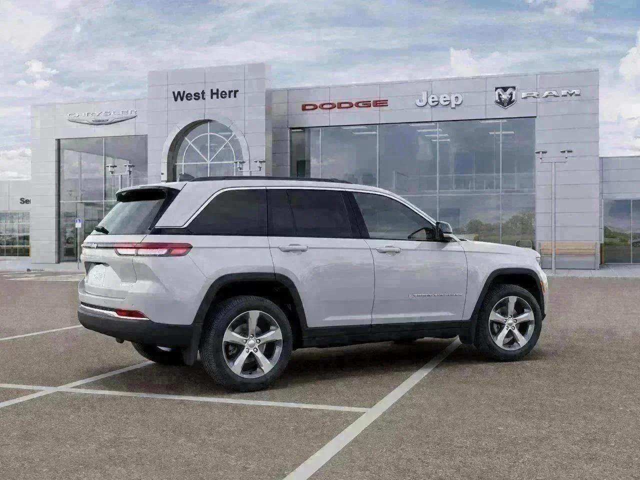 New 2026 Bright White Clear-Coat Exterior Paint Jeep Limited image 30