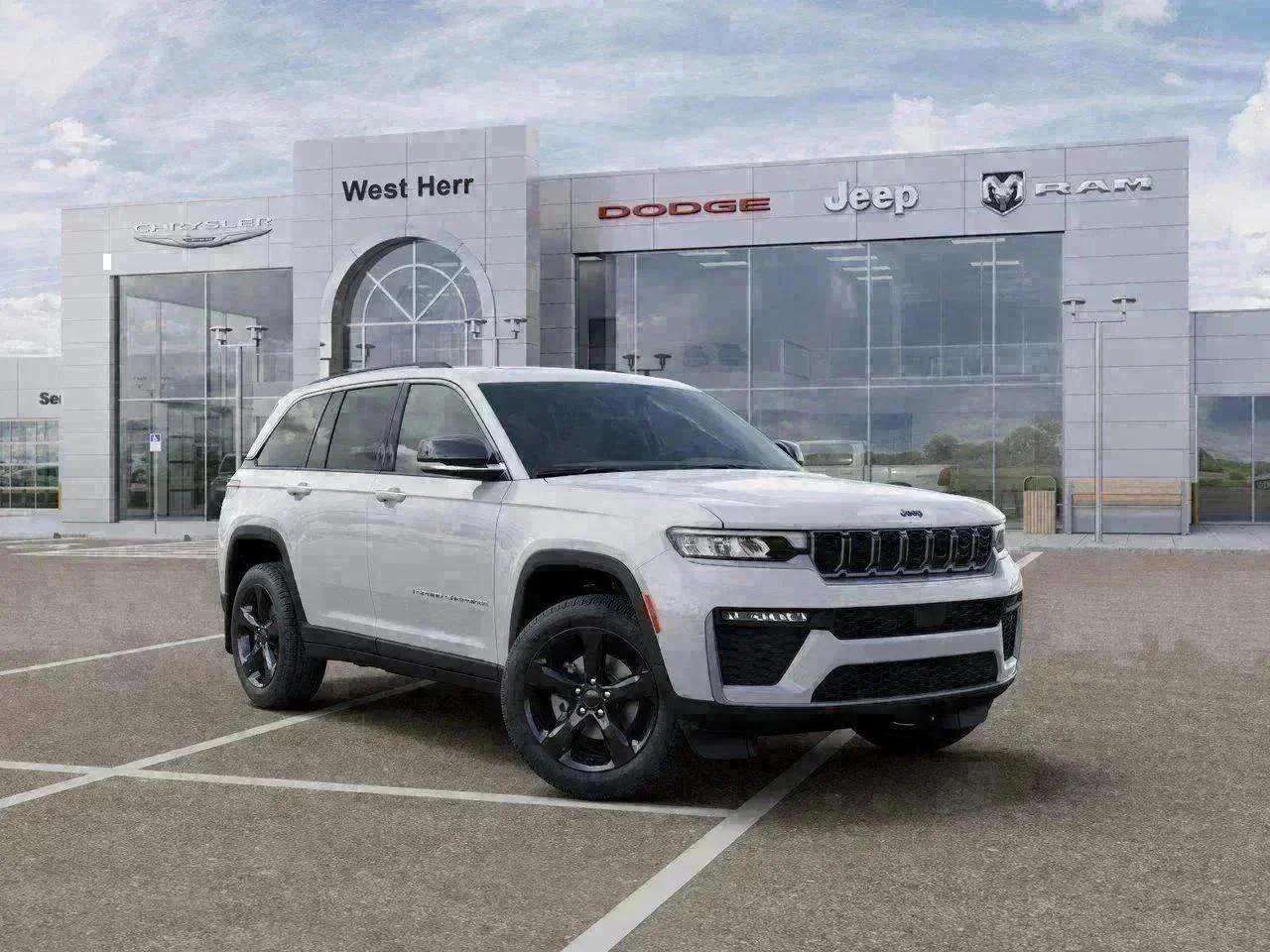 New 2026 Bright White Clear-Coat Exterior Paint Jeep Limited image 5