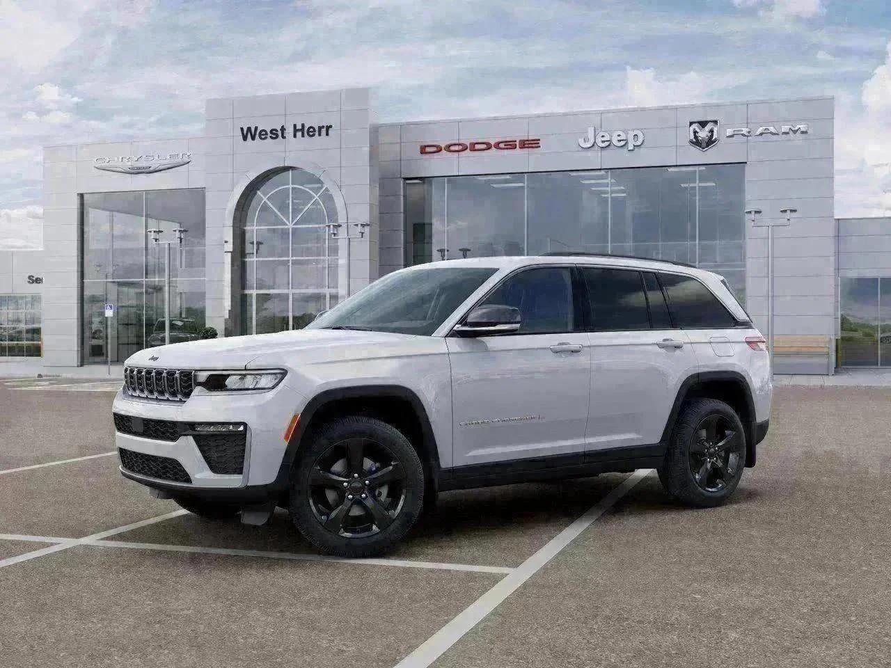 New 2026 Bright White Clear-Coat Exterior Paint Jeep Limited image 28