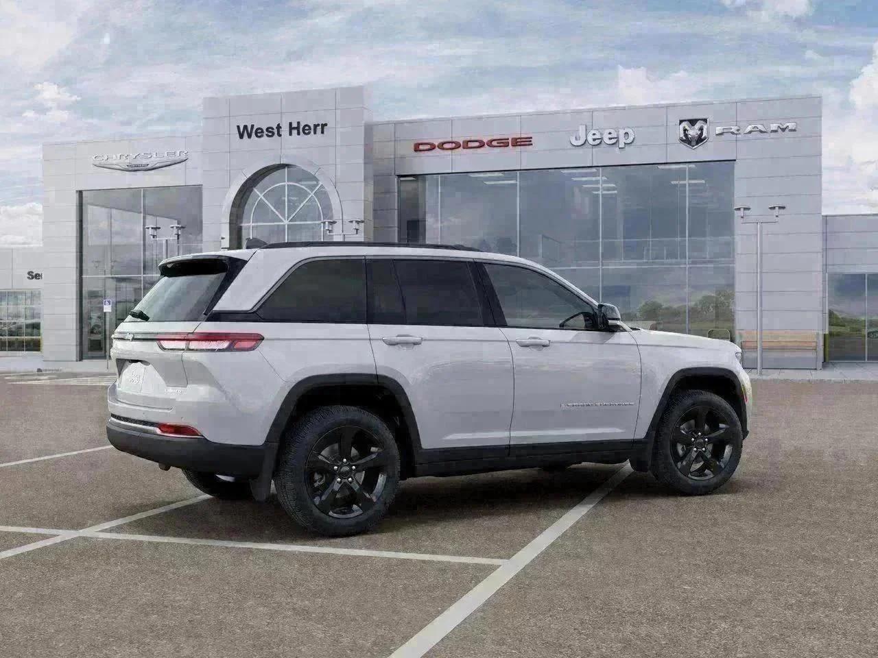 New 2026 Bright White Clear-Coat Exterior Paint Jeep Limited image 30