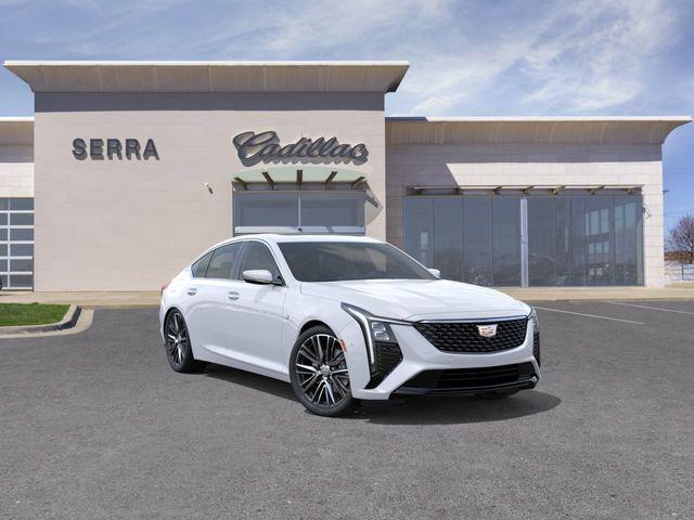 Vibrant White Tricoat 2026 Cadillac CT5 Premium Luxury AWD Sedan All-Wheel Drive Automatic