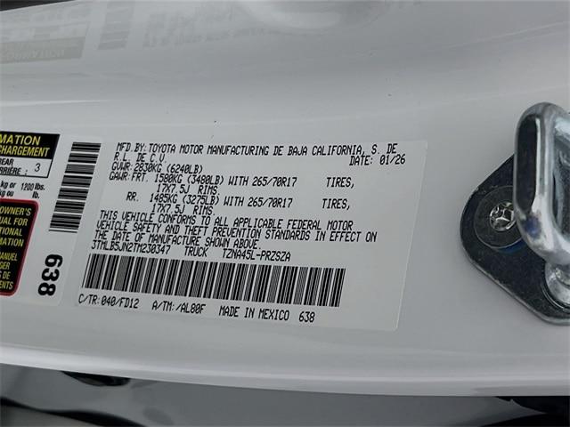 2026 Toyota Tacoma SR5