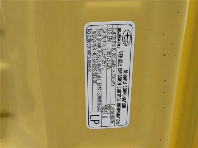 2026 Subaru BRZ Series.Yellow