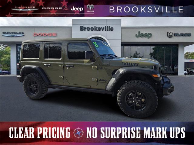 2025 Jeep Wrangler WRANGLER 4-DOOR WILLYS