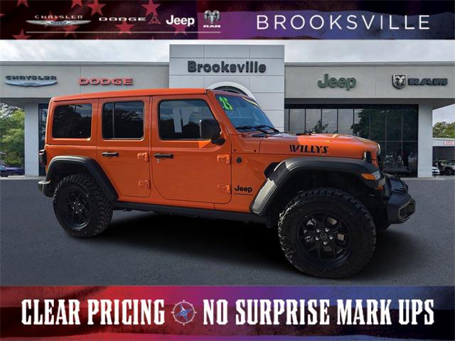 2025 Jeep Wrangler WRANGLER 4-DOOR WILLYS