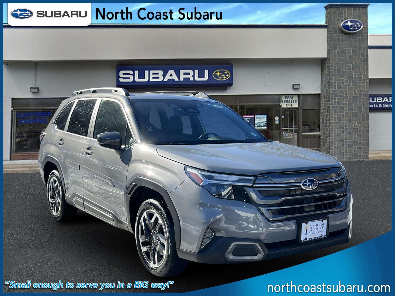 River Rock Pearl 2025 Subaru Forester Limited Crossover AWD SUV / Crossover All-Wheel Drive Continuously Variable Transmission