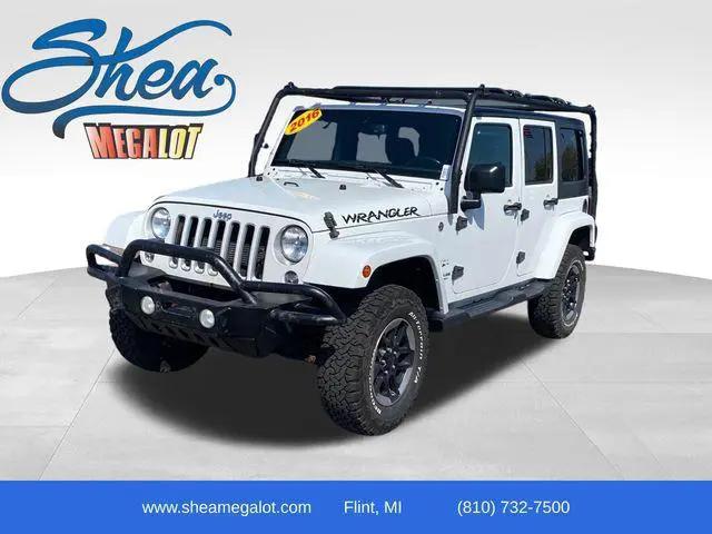 2016 Jeep Wrangler Unlimited Sahara for sale in Flint, MI