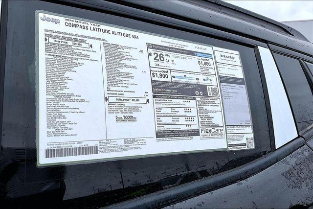 2026 Jeep Compass Latitude Altitude
