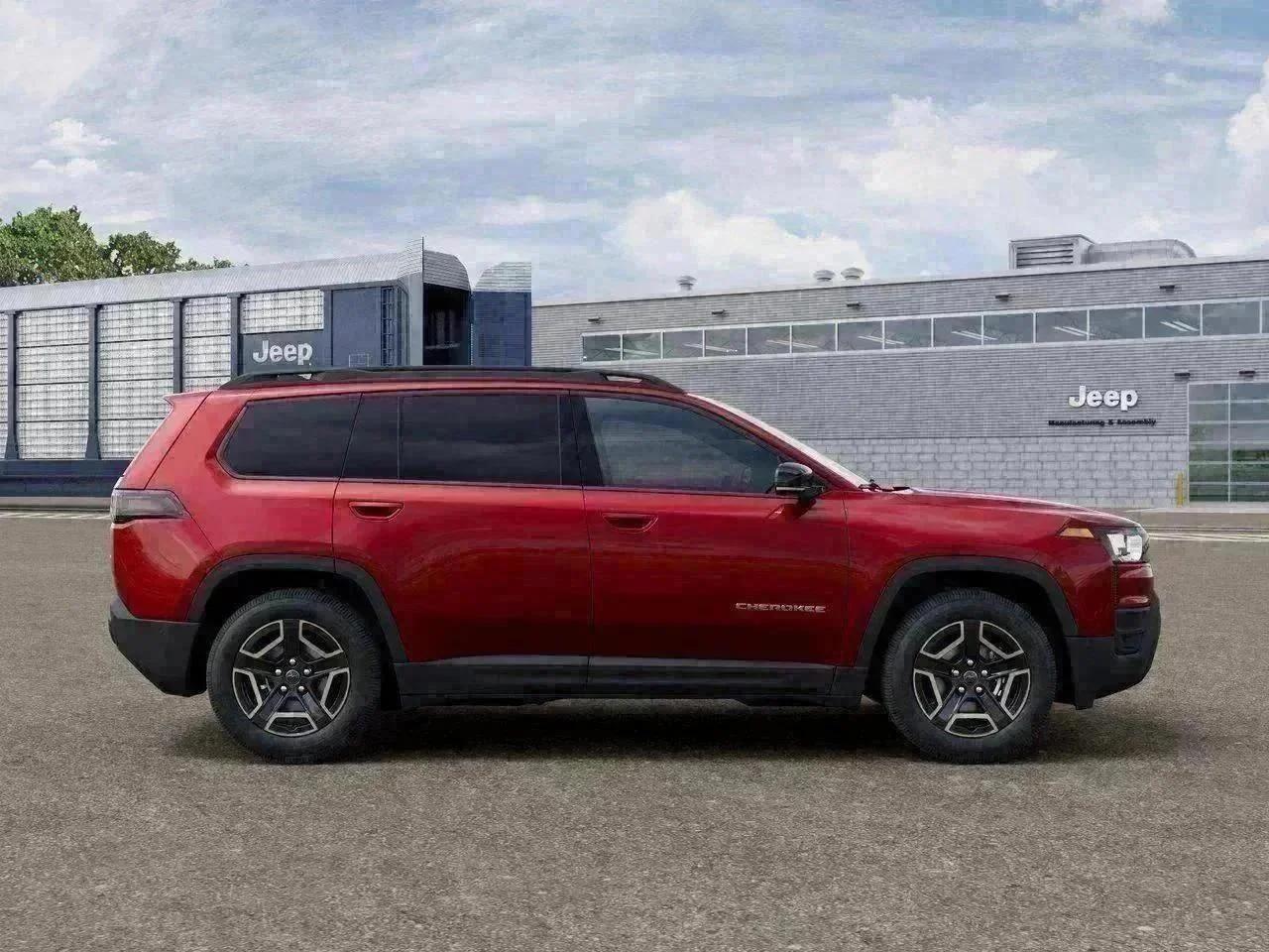 New 2026 Red Hot Pearl-Coat Exterior Paint Jeep Limited image 21