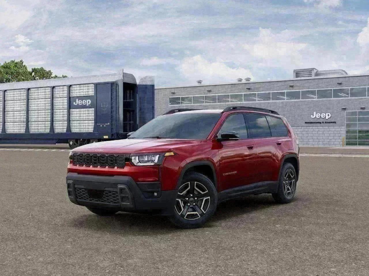 New 2026 Red Hot Pearl-Coat Exterior Paint Jeep Limited image 27
