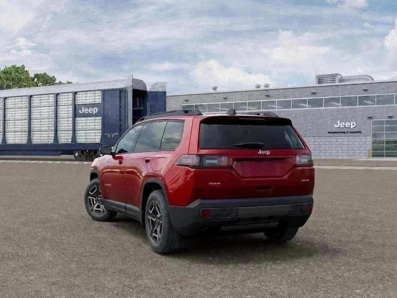 New 2026 Red Hot Pearl-Coat Exterior Paint Jeep Limited image 29
