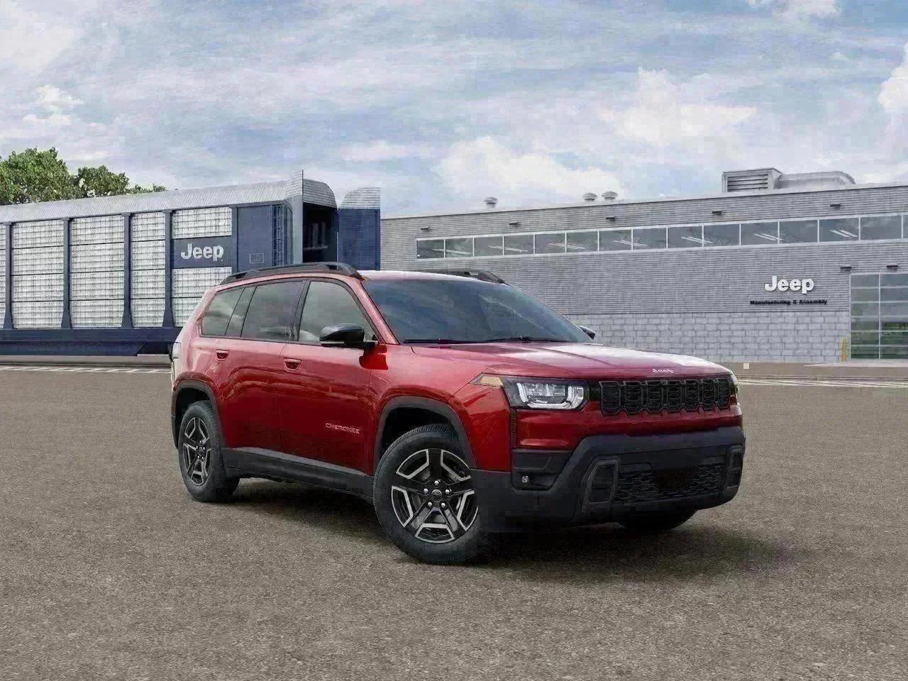 New 2026 Red Hot Pearl-Coat Exterior Paint Jeep Limited image 31