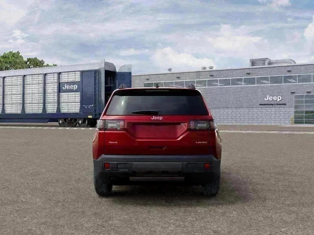 New 2026 Red Hot Pearl-Coat Exterior Paint Jeep Limited image 33