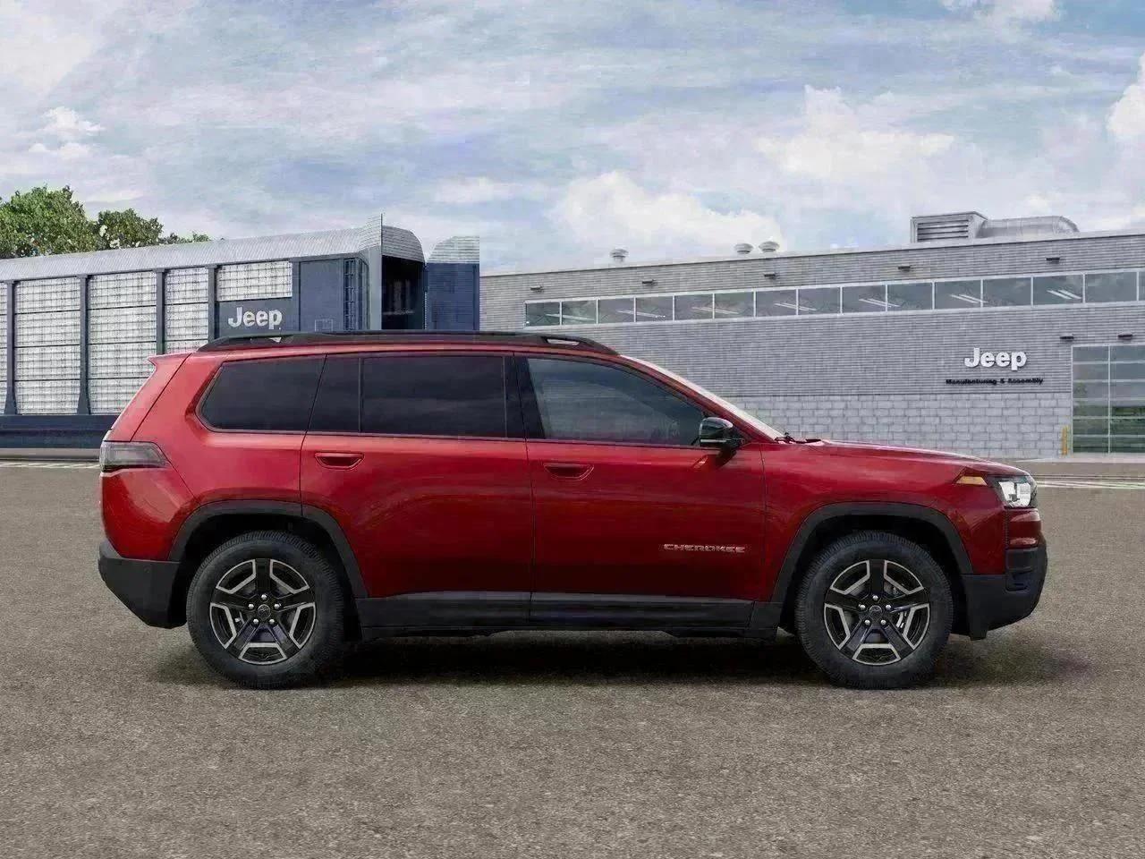 New 2026 Red Hot Pearl-Coat Exterior Paint Jeep Limited image 47