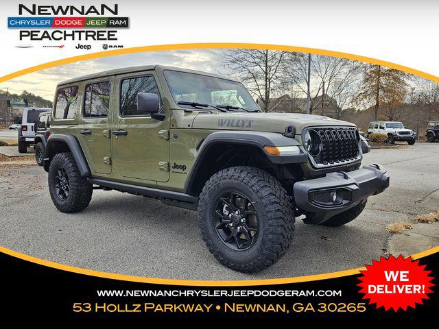2026 Jeep Wrangler 4-Door Willys 4x4 for sale in Newnan, GA