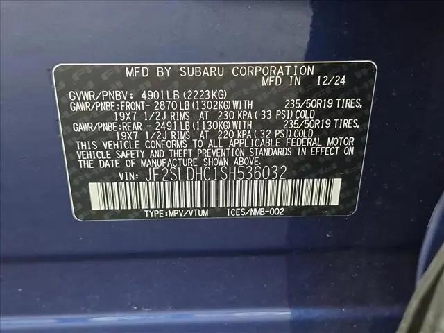 2025 Subaru Forester Sport