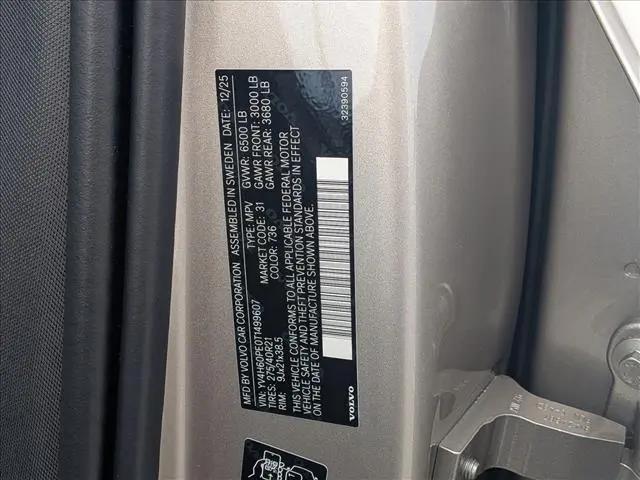 2026 Volvo XC90 Plug-In Hybrid Plus, T8 AWD, Electric/Gasoline, Bright, 7 Seats
