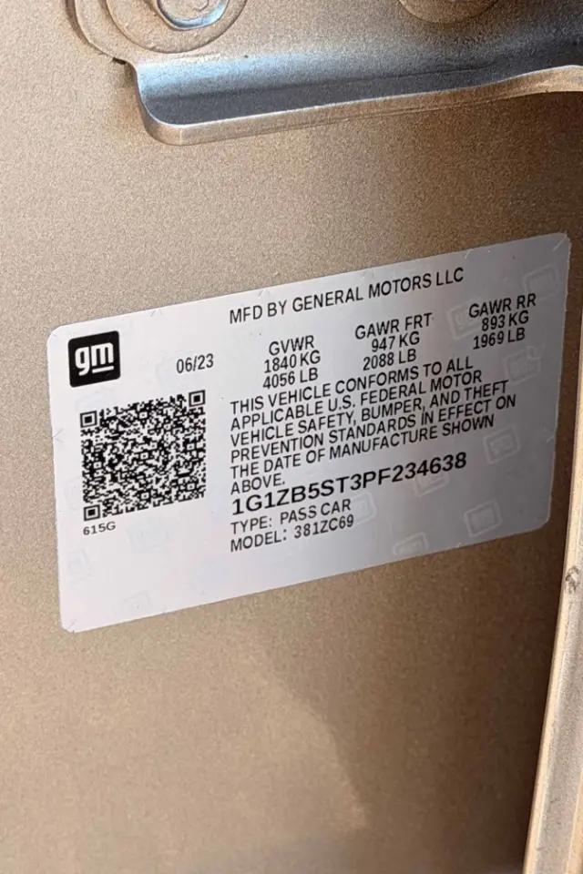 2023 Chevrolet Malibu FWD LS