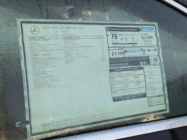 2026 Mercedes-Benz EQS 400 EQS 400