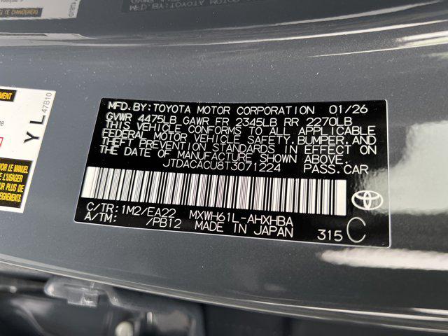 2026 Toyota Prius Plug-In XSE Premium