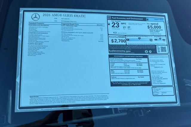 2026 Mercedes-Benz GLB 4MATIC