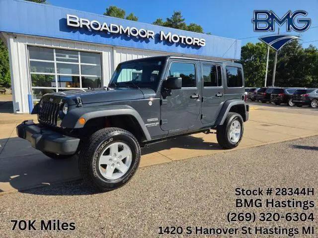 2016 Jeep Wrangler Unlimited Sport for sale in Hastings, MI