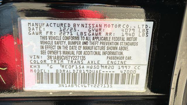 2026 Nissan Sentra SV