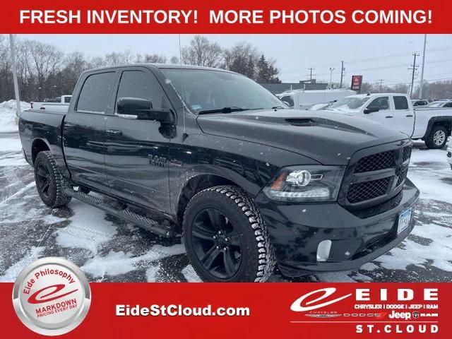 2017 RAM 1500 Night Crew Cab 4x4 57 Box