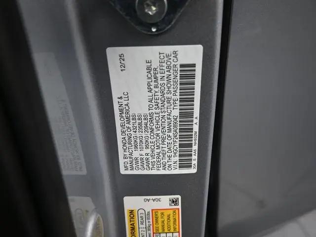 2025 Honda Accord Sedan LX