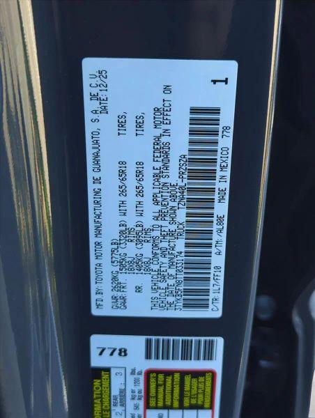 2026 Toyota Tacoma SR5