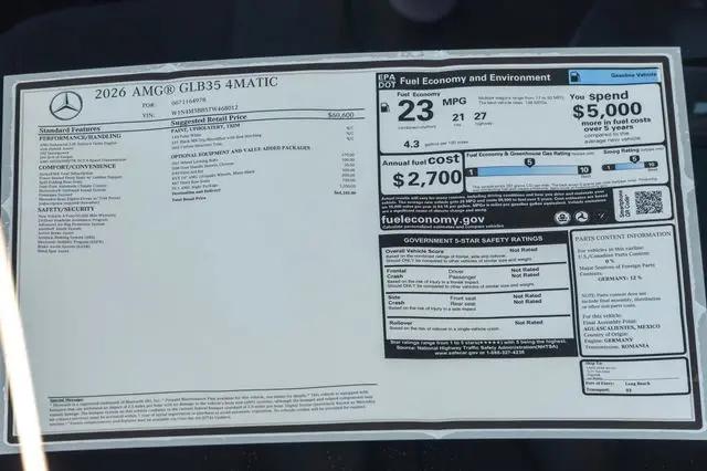2026 Mercedes-Benz GLB 4MATIC