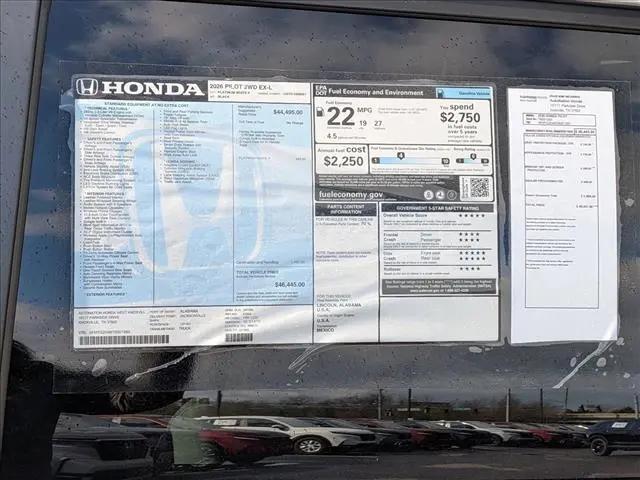 2026 Honda Pilot EX-L