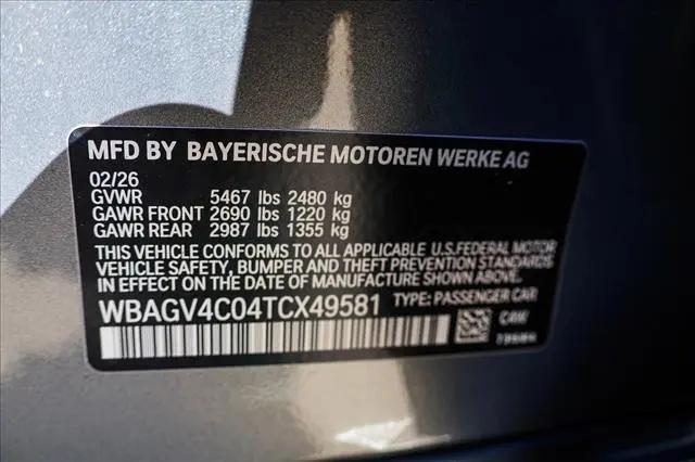 2026 BMW 840i Gran Coupe xDrive