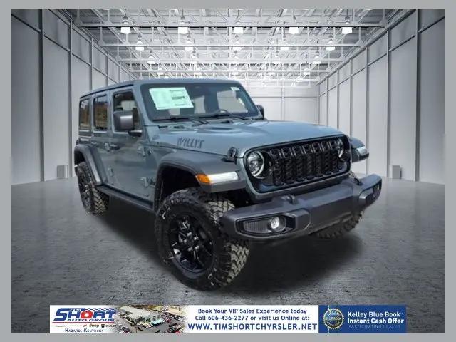 2026 Jeep Wrangler 4-Door Willys 4x4 for sale in Hazard, KY