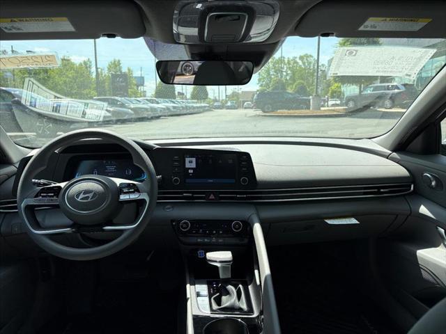 2026 Hyundai Elantra Hybrid Blue
